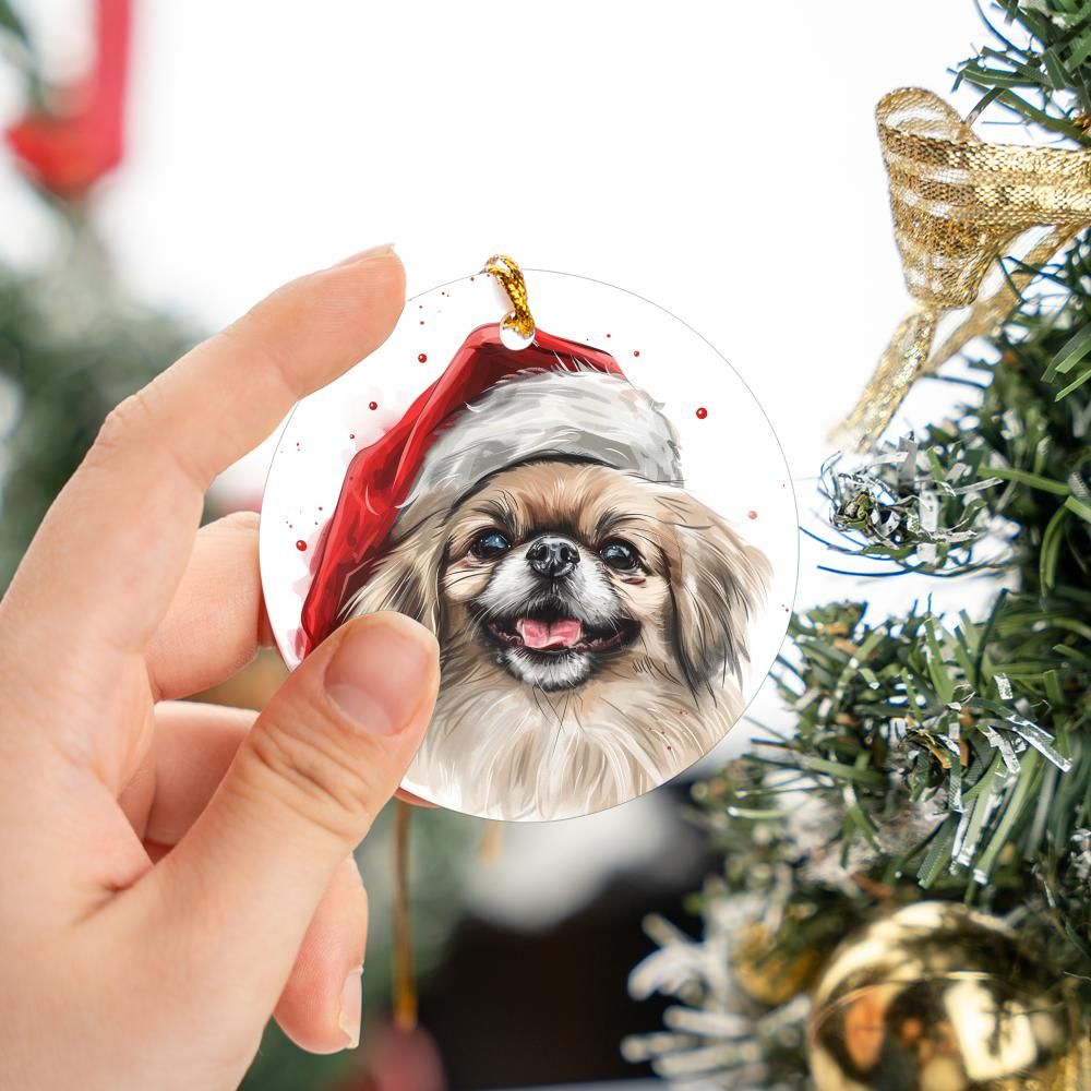 Pekingese-1 Christmas Ornament