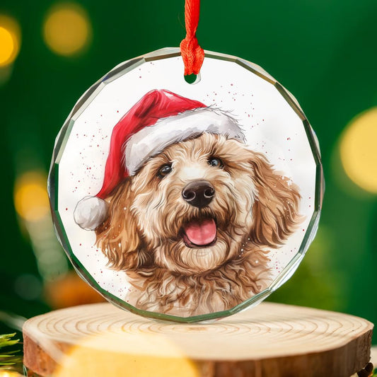 Goldendoodle-1 (1) Christmas Ornament