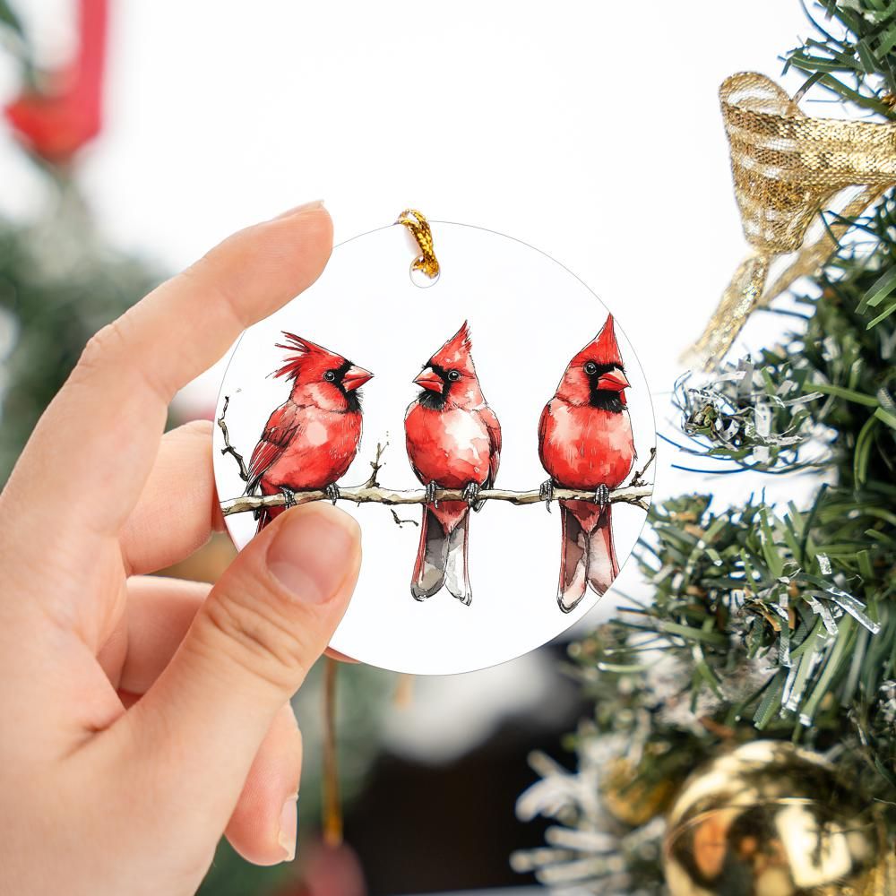 Cardinal Christmas Ornament 21