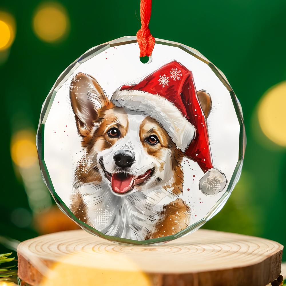 Welsh-Corgi-1 Christmas Ornament