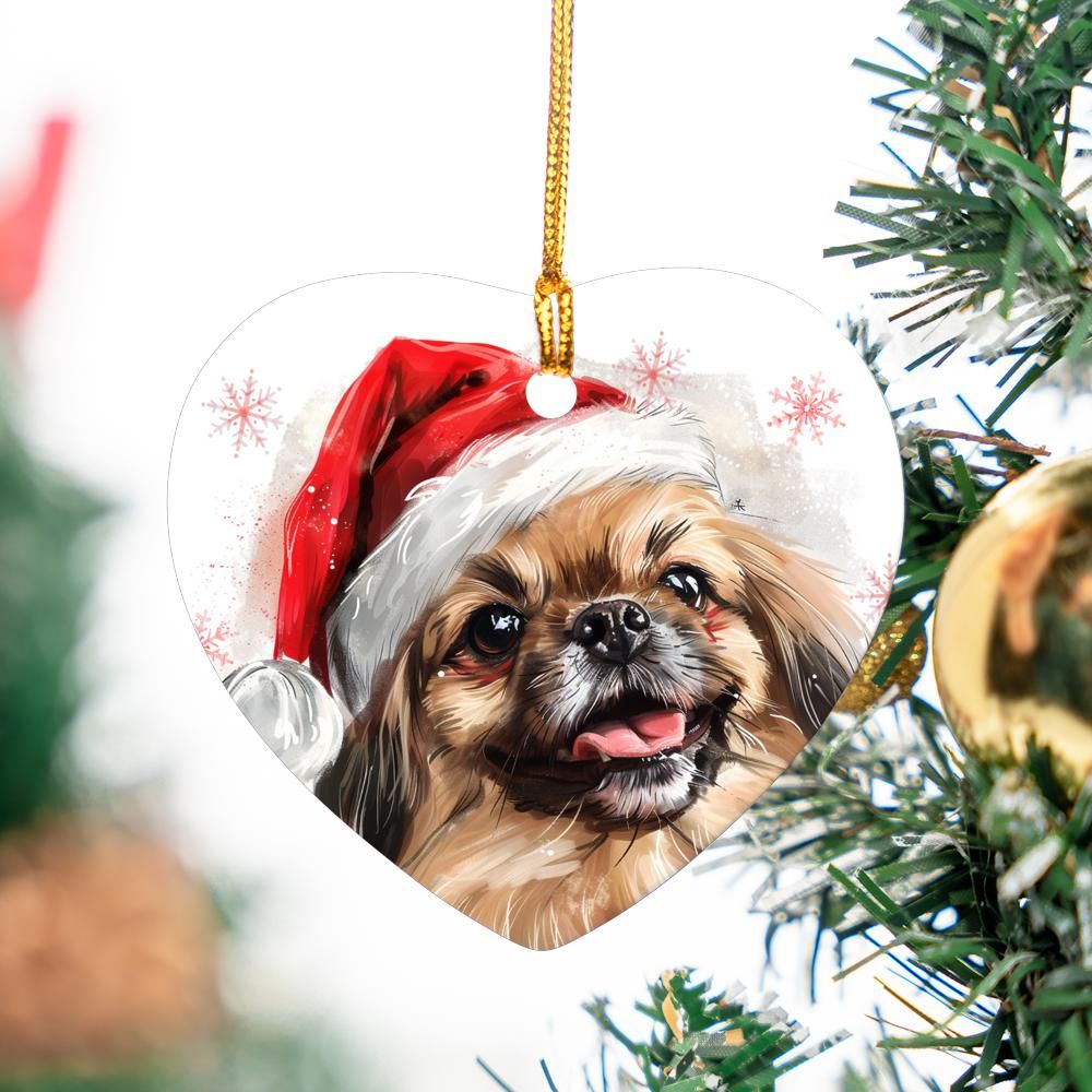 Pekingese-2 Christmas Ornament