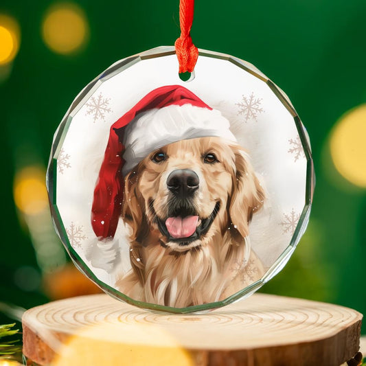 Golden-Retreiver-2 Christmas Ornament