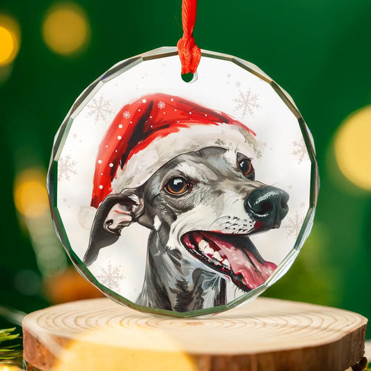 Greyhound-1 (1) Christmas Ornament