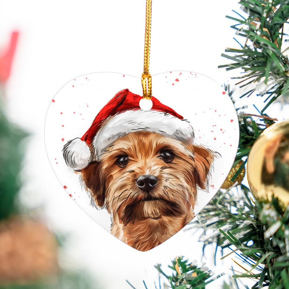 Norfolk-Terrier-2 Christmas Ornament