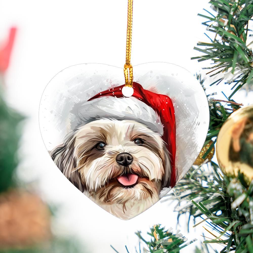 Shih-Tzu-1 Christmas Ornament