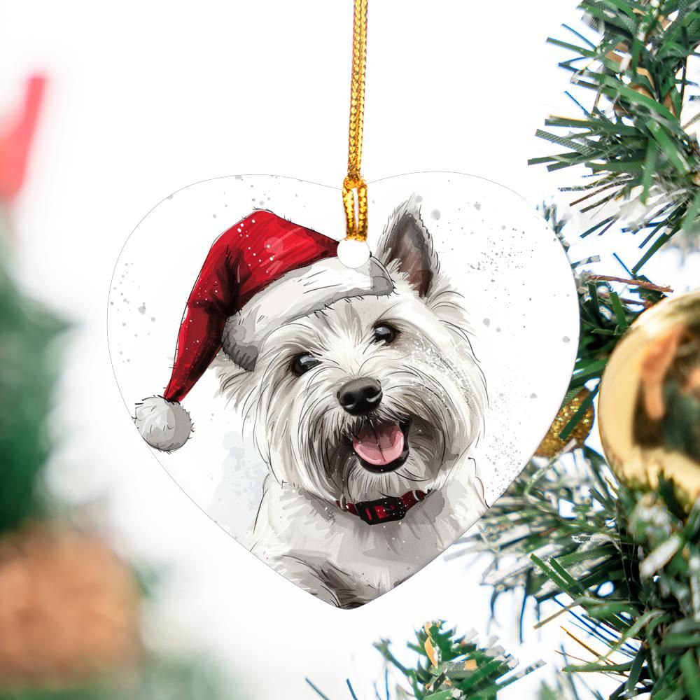 West-Highland-Terrier-1 Christmas Ornament