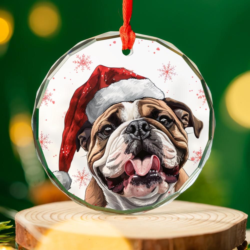 Bulldog-2 Christmas Ornament