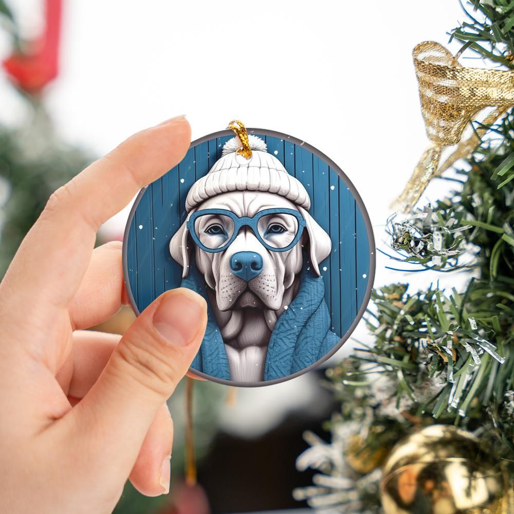 Christmas Ornament Dog