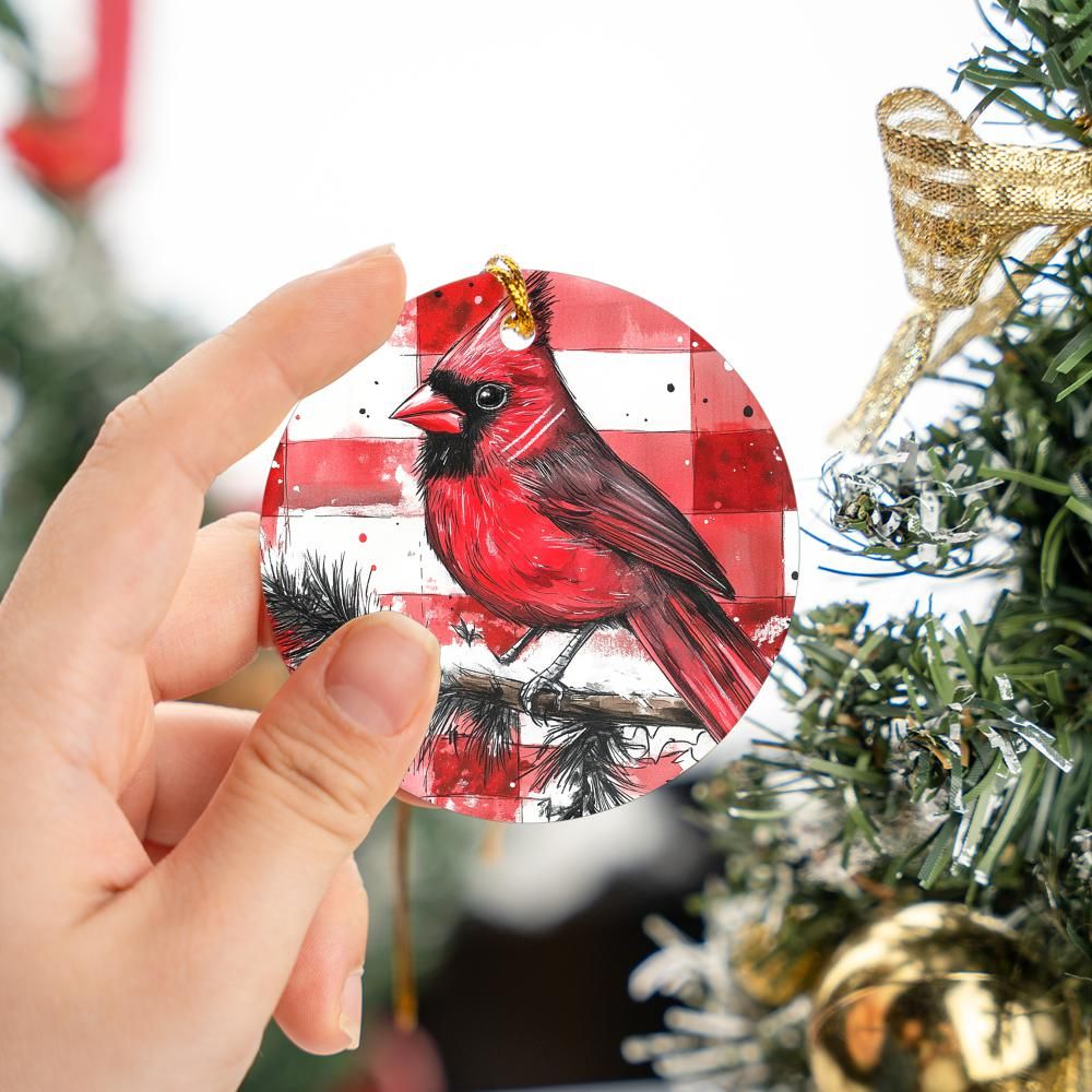 Cardinal Christmas Ornament 11