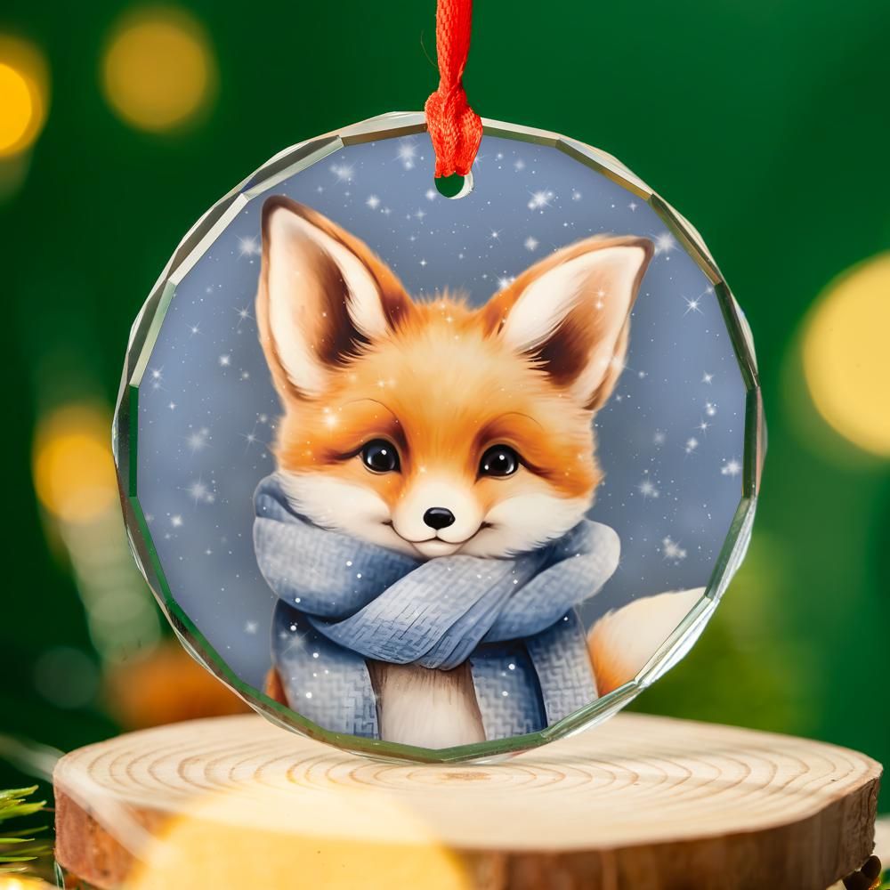 Christmas Ornament Fox 2