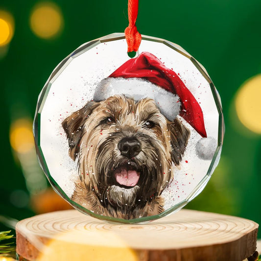 Wheaten-Terrier-1 Christmas Ornament