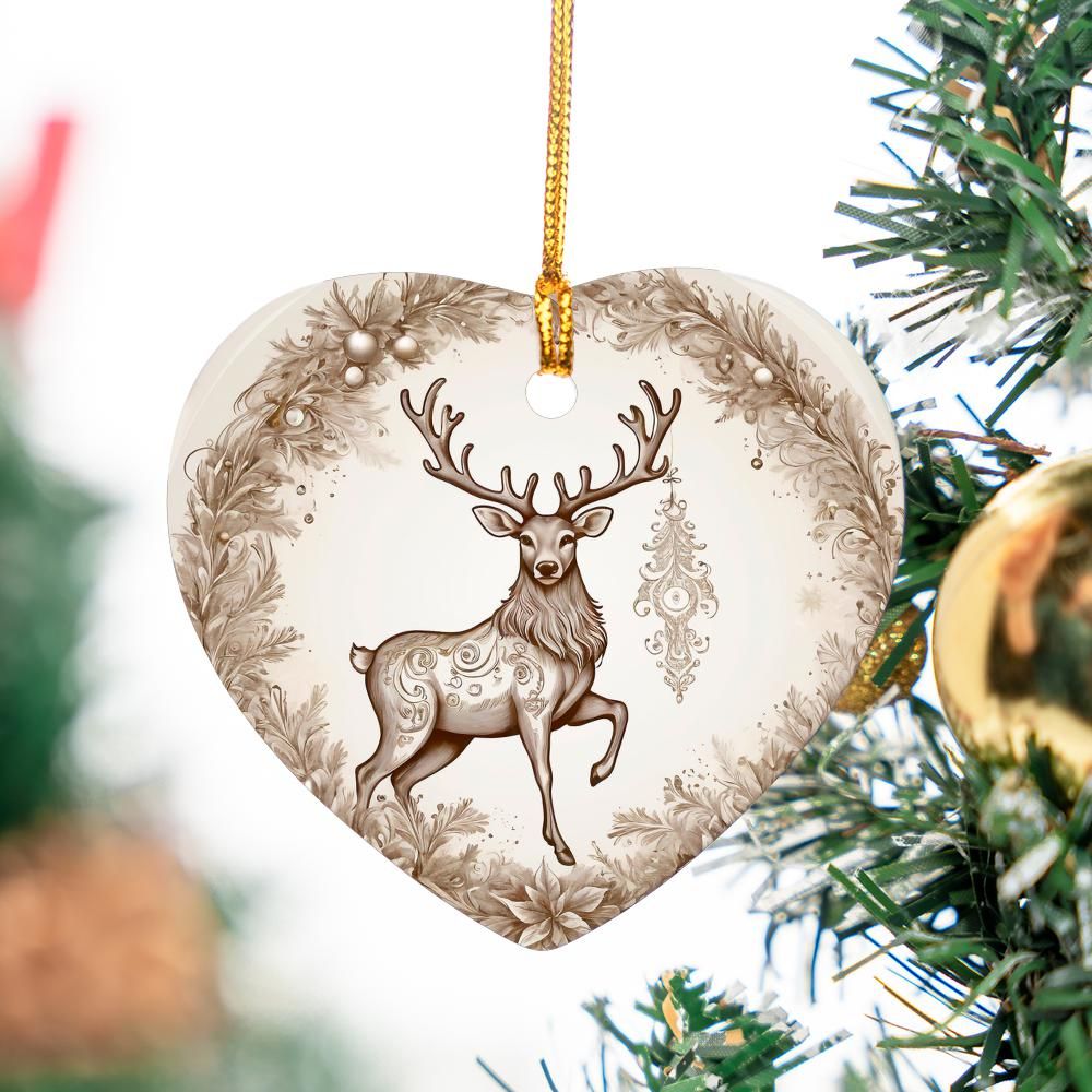 Deer 3 Christmas Ornament