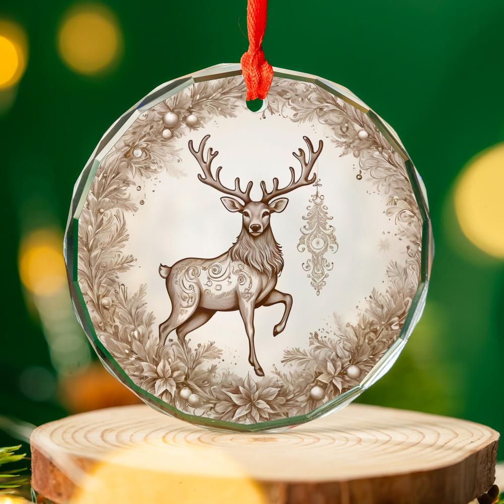 Deer 3 Christmas Ornament