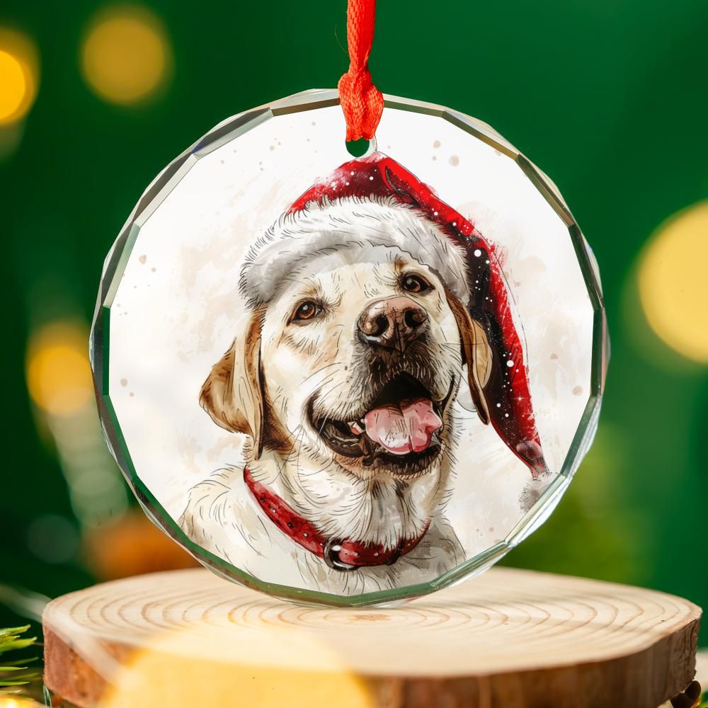 Labrador-Retriever-2 Christmas Ornament