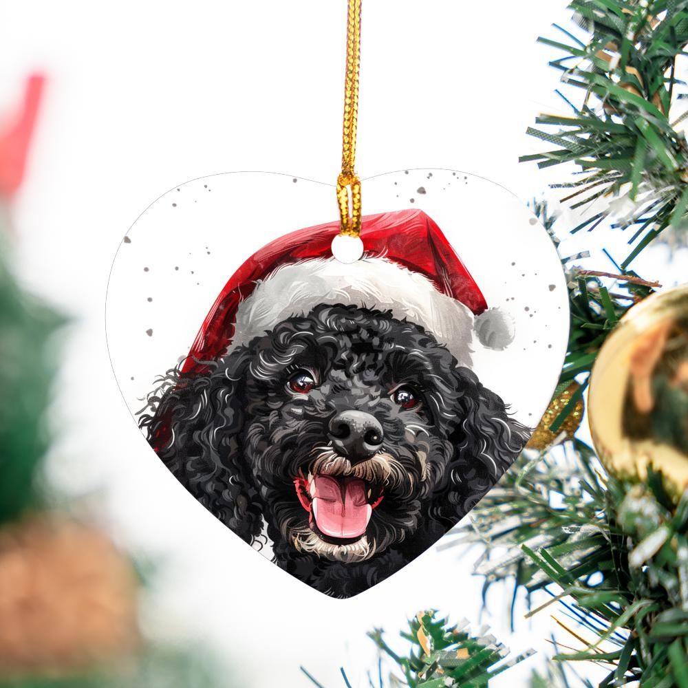 Poodle-1 Christmas Ornament