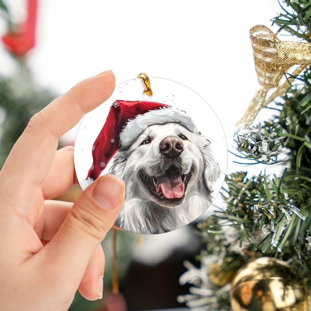 Kuvasz-1 Christmas Ornament