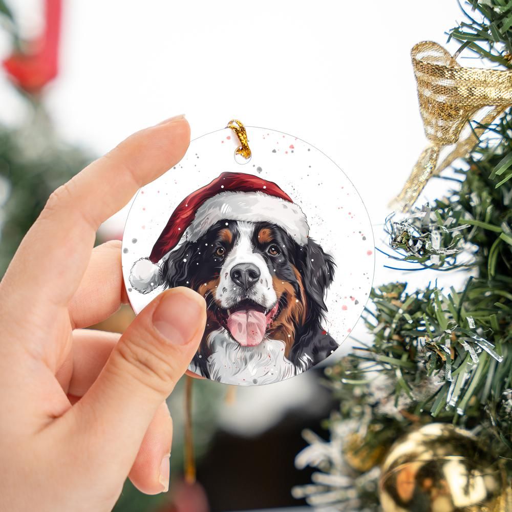 Berner-Snnenhund-1 Christmas Ornament