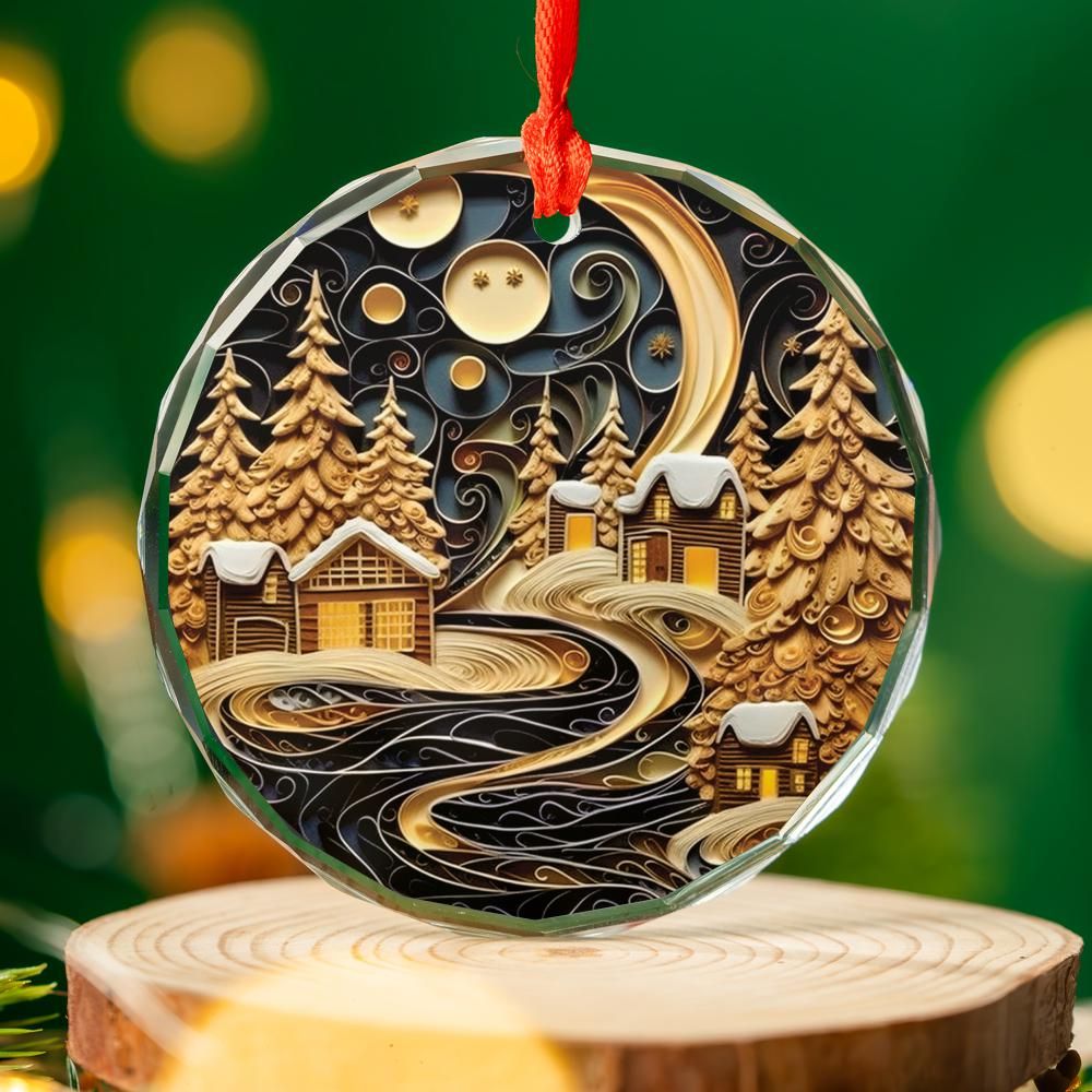 Christmas Ornament Village 3