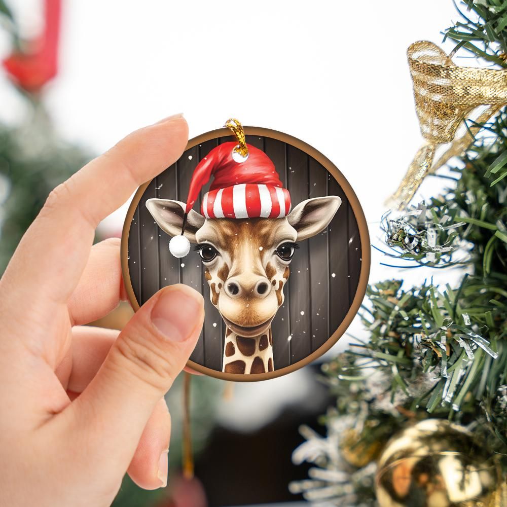 Christmas Ornament Giraffe