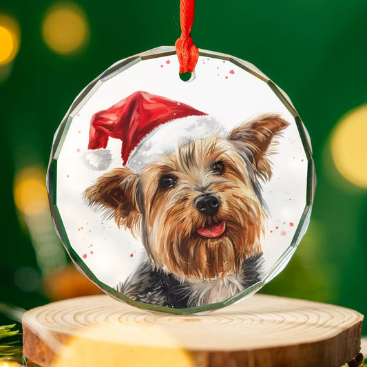 Australian-Silky-Terrier-1 Christmas Ornament