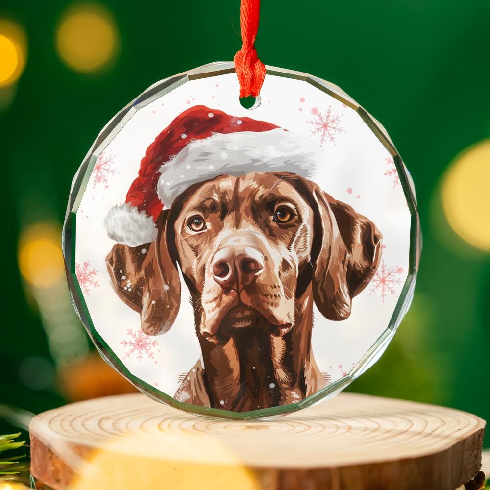 Vizsla-2 Christmas Ornament