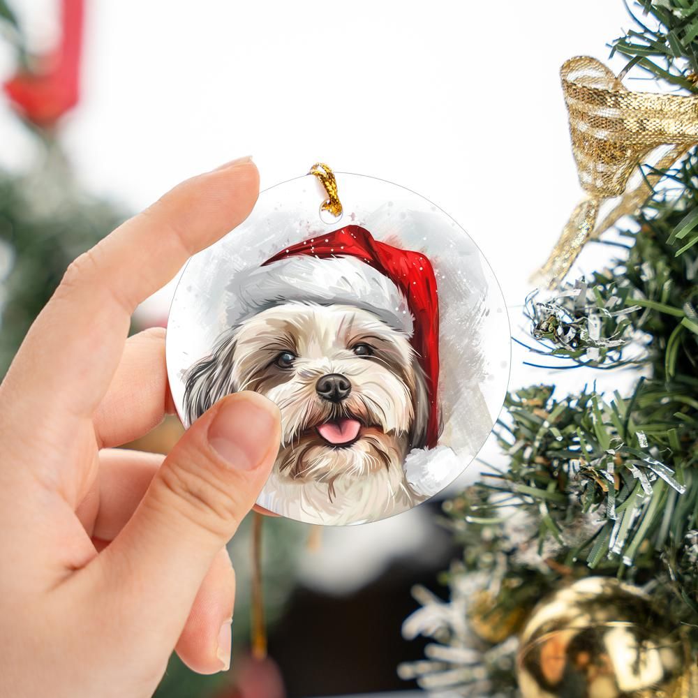 Shih-Tzu-1 Christmas Ornament