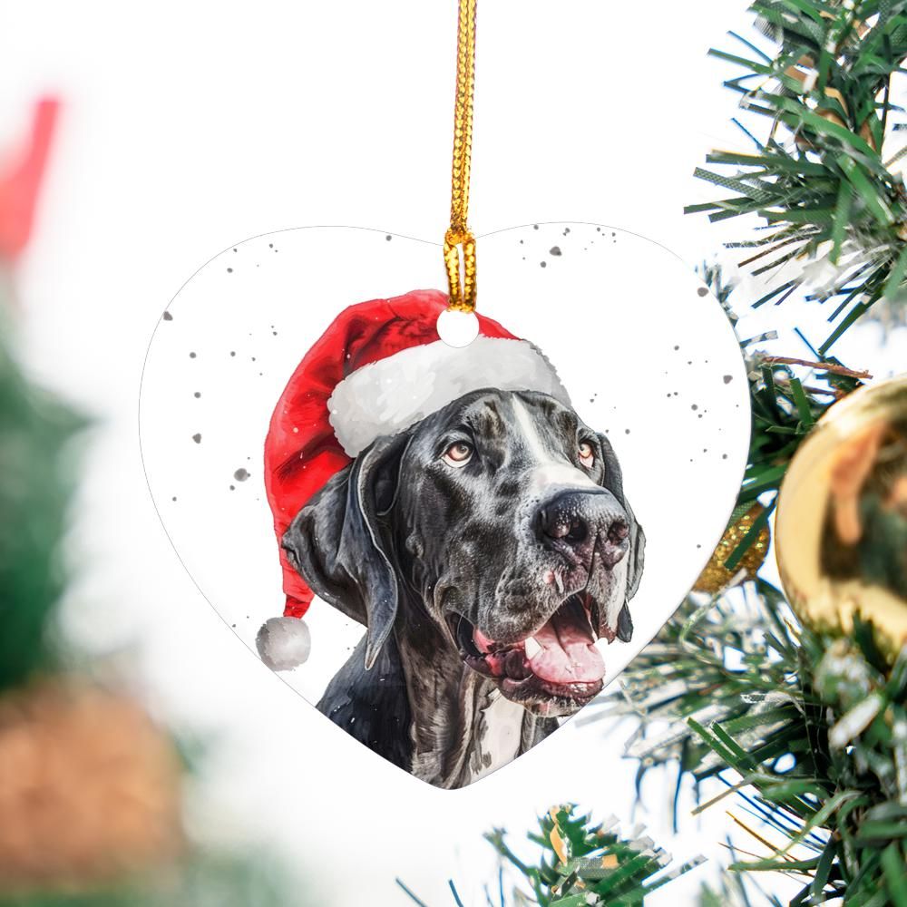 Great-Dane-10 Christmas Ornament