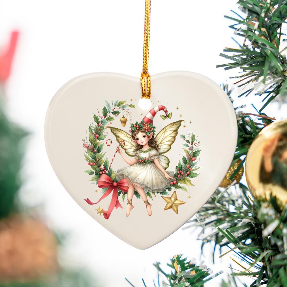 Personalised Fairy 1 Christmas Ornament