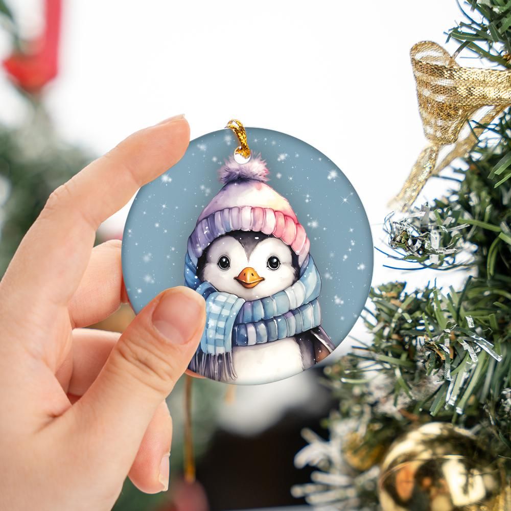 Christmas Ornament Penguin2