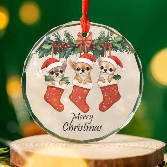 Chihuahua Christmas Ornament