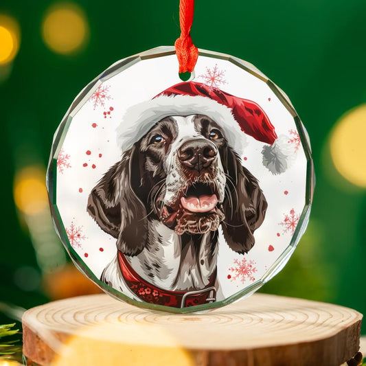 English-Pointer-2 Christmas Ornament