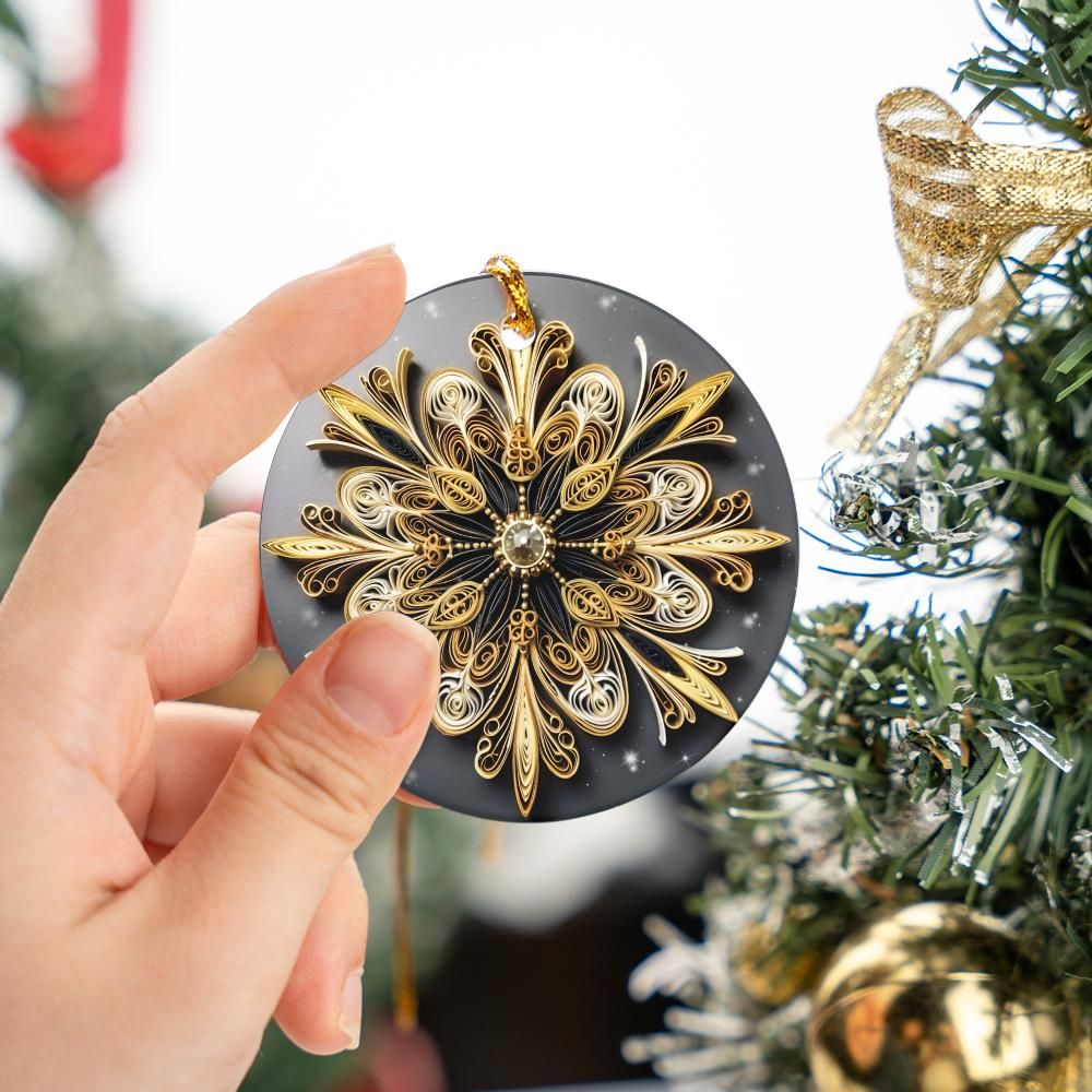 Christmas Ornament Snowflake 1