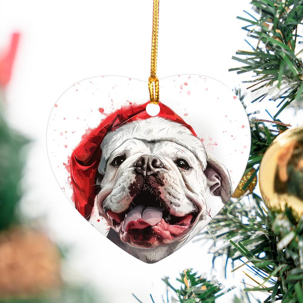 Bulldog-1 Christmas Ornament