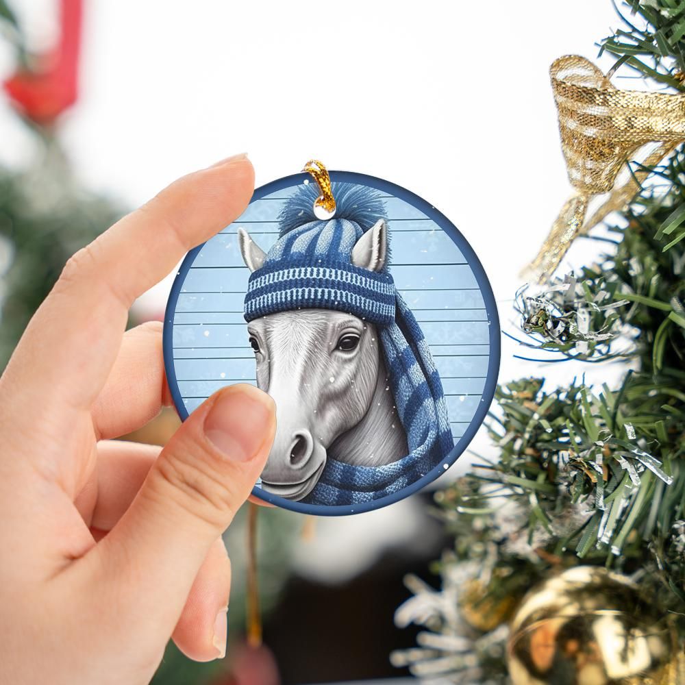 Christmas Ornament Horse