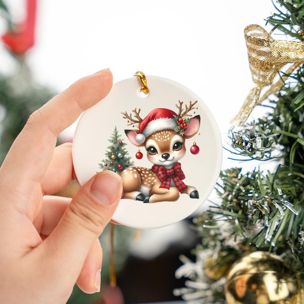 Reindeer Christmas Ornament