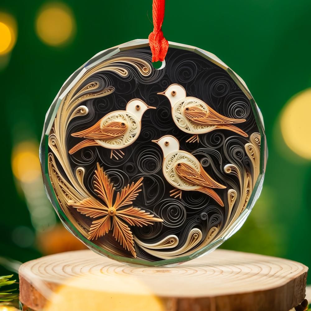 Christmas Ornament Birds 5