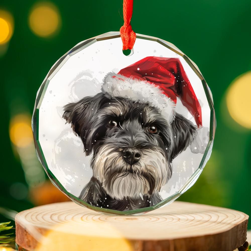 Schnauzer-1 Christmas Ornament