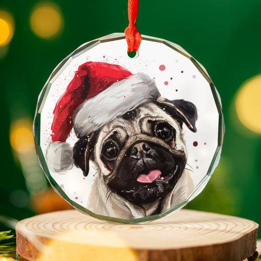 Pug-1 Christmas Ornament