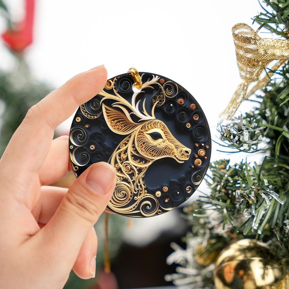 Christmas Ornament Reindeer 1