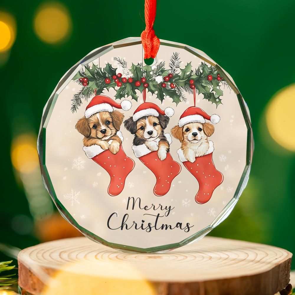 Puppy Christmas Ornament