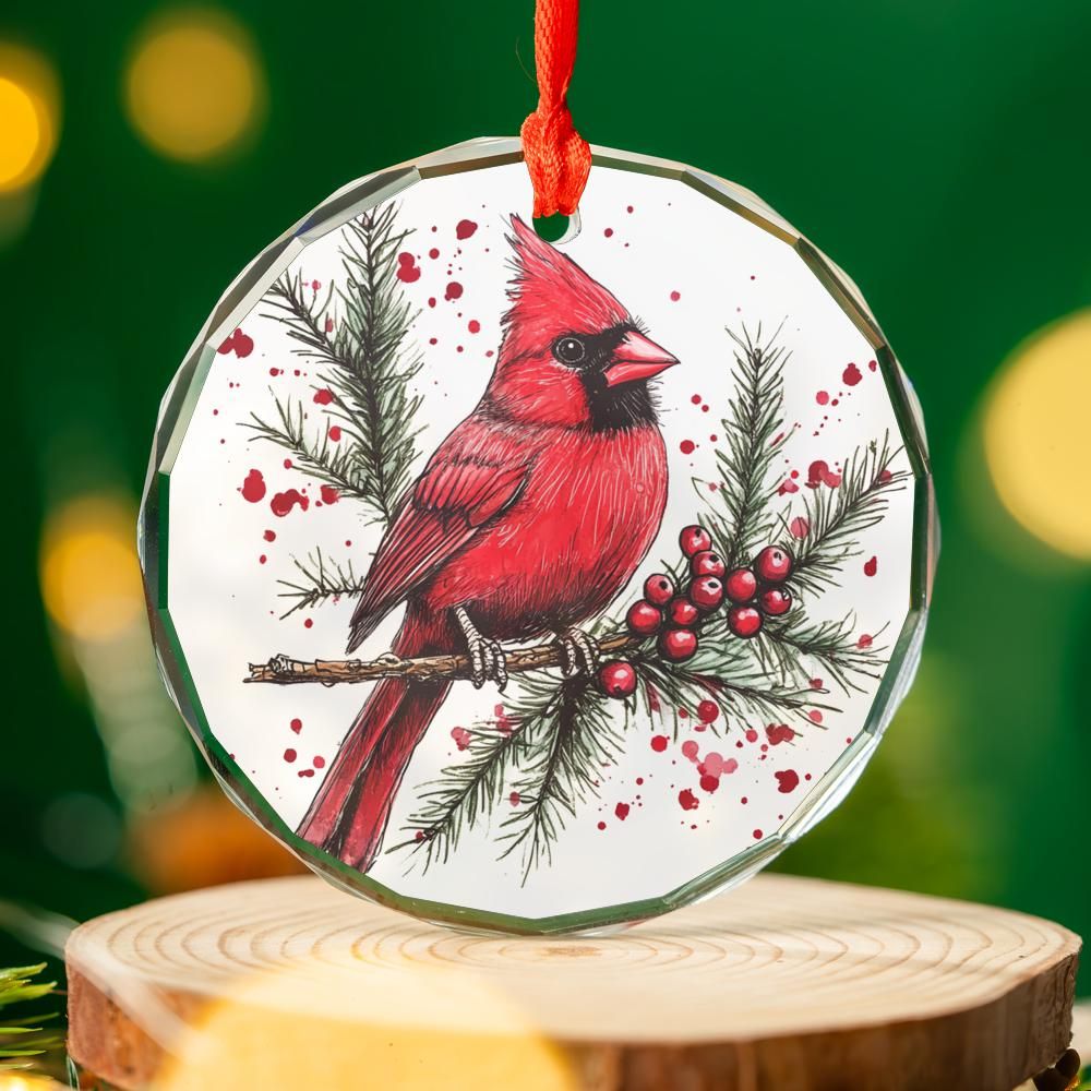 Cardinal Christmas Ornament 12