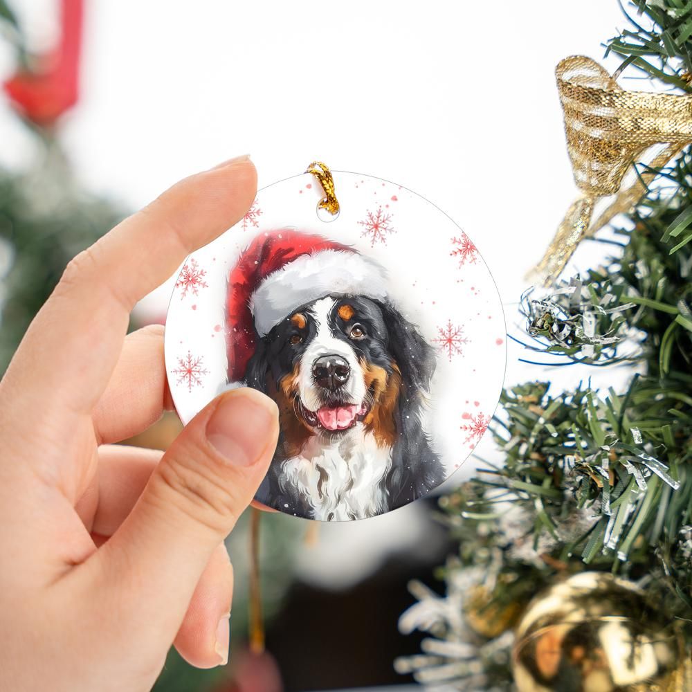 Berner-Snnenhund-2 Christmas Ornament