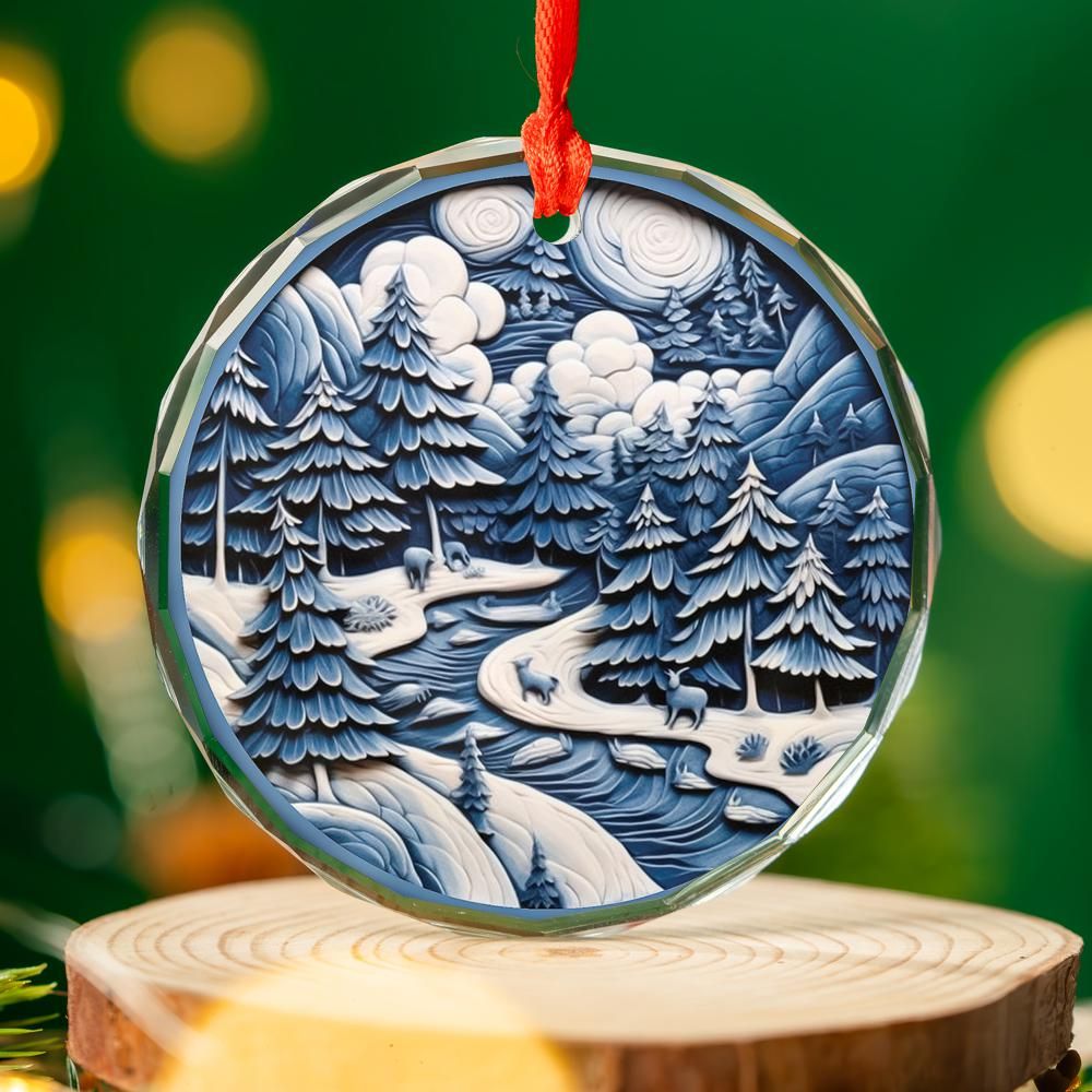 Christmas Ornament Landscape 1