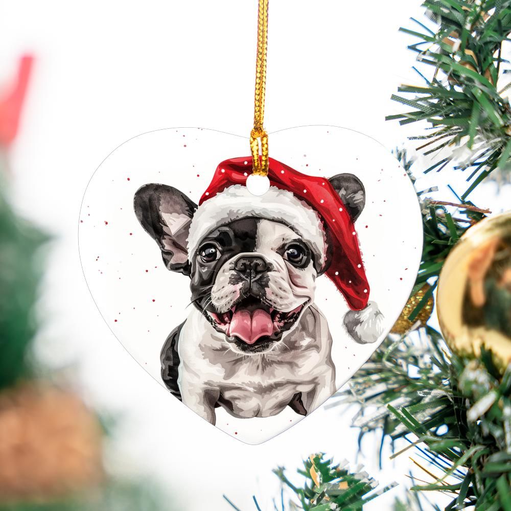 French-Bulldog-4 Christmas Ornament