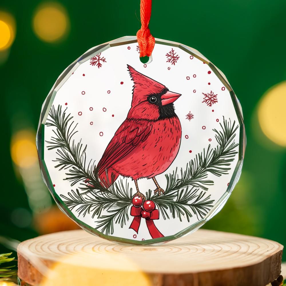 Cardinal Christmas Ornament 14