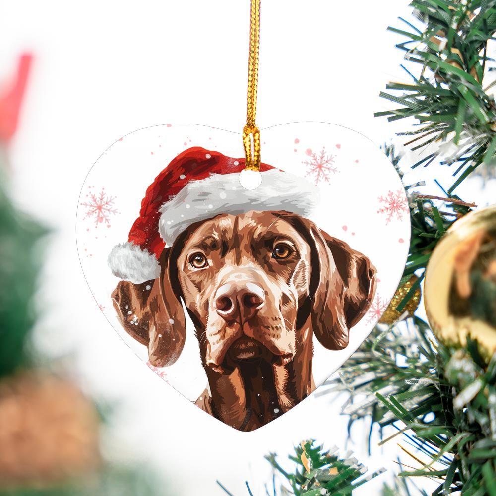 Vizsla-2 Christmas Ornament