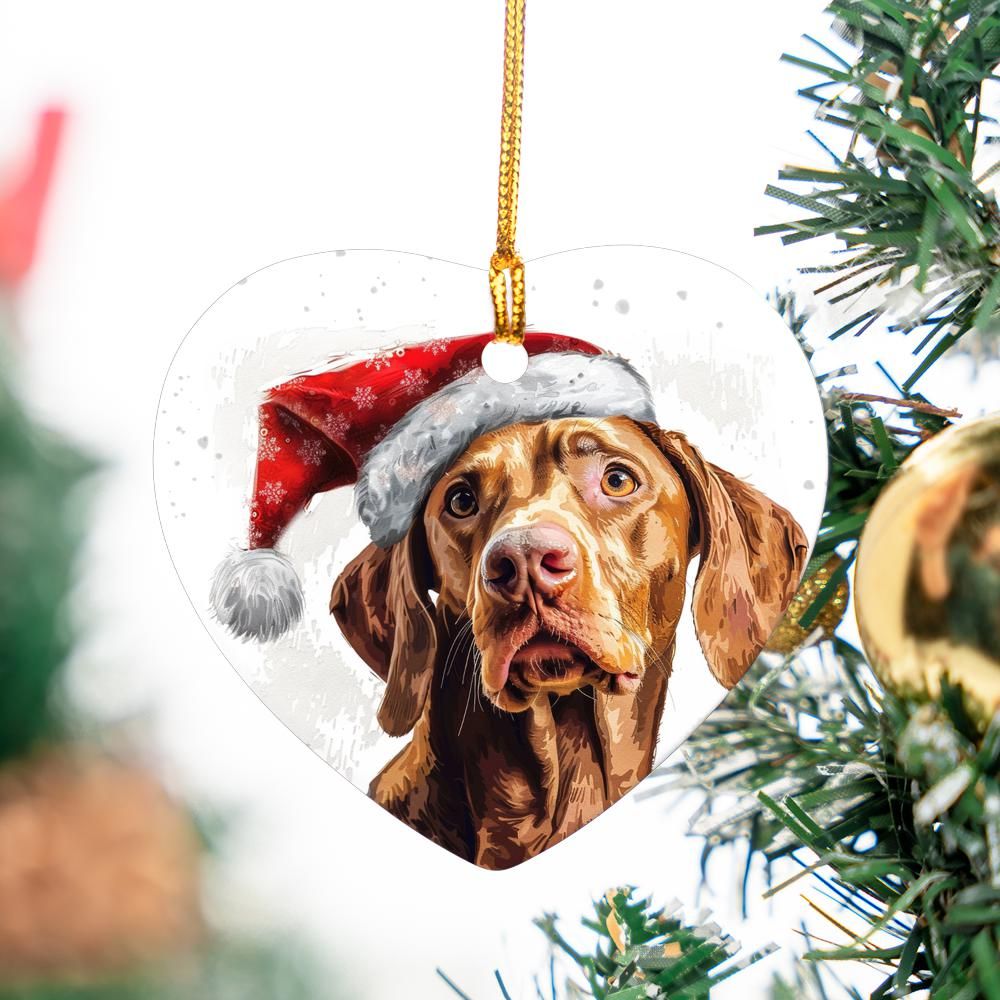 Vizsla-1 Christmas Ornament