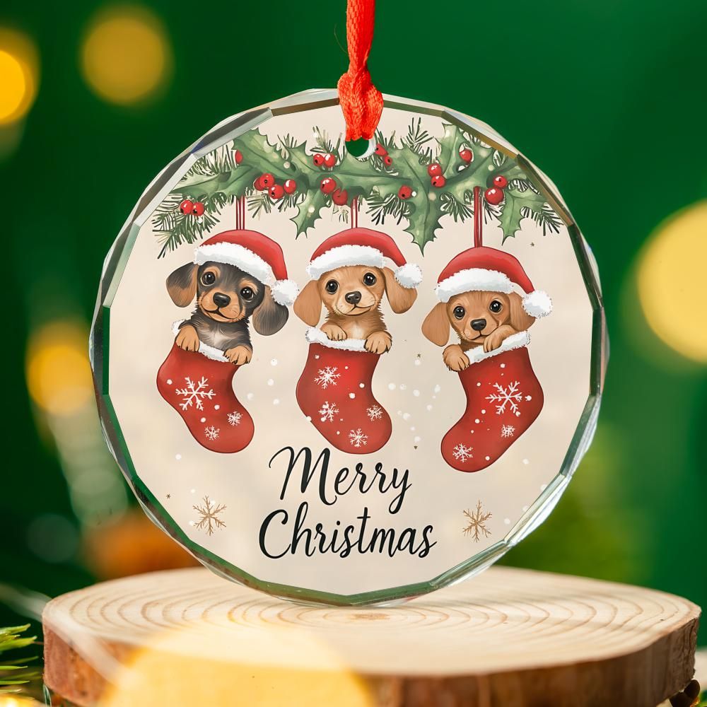 Puppy Christmas Ornament