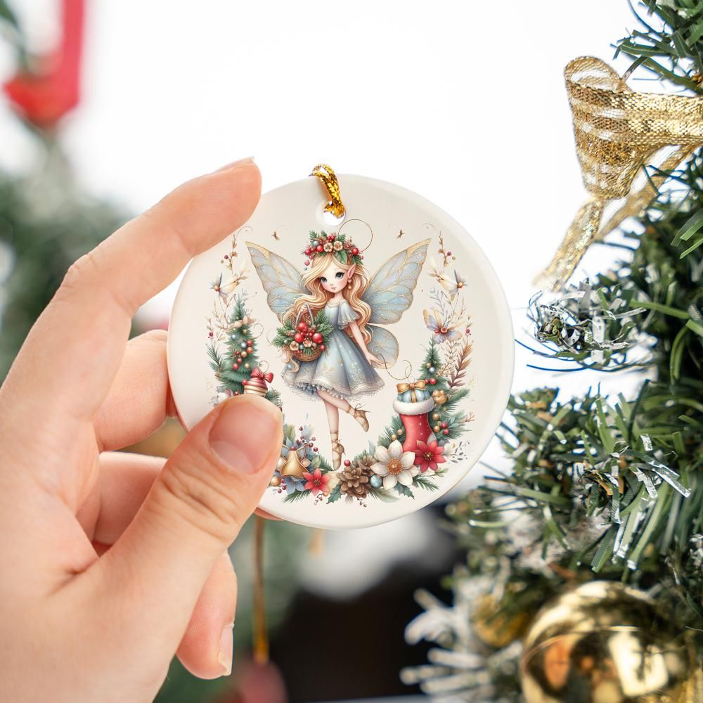 Fairy 3 Christmas Ornament