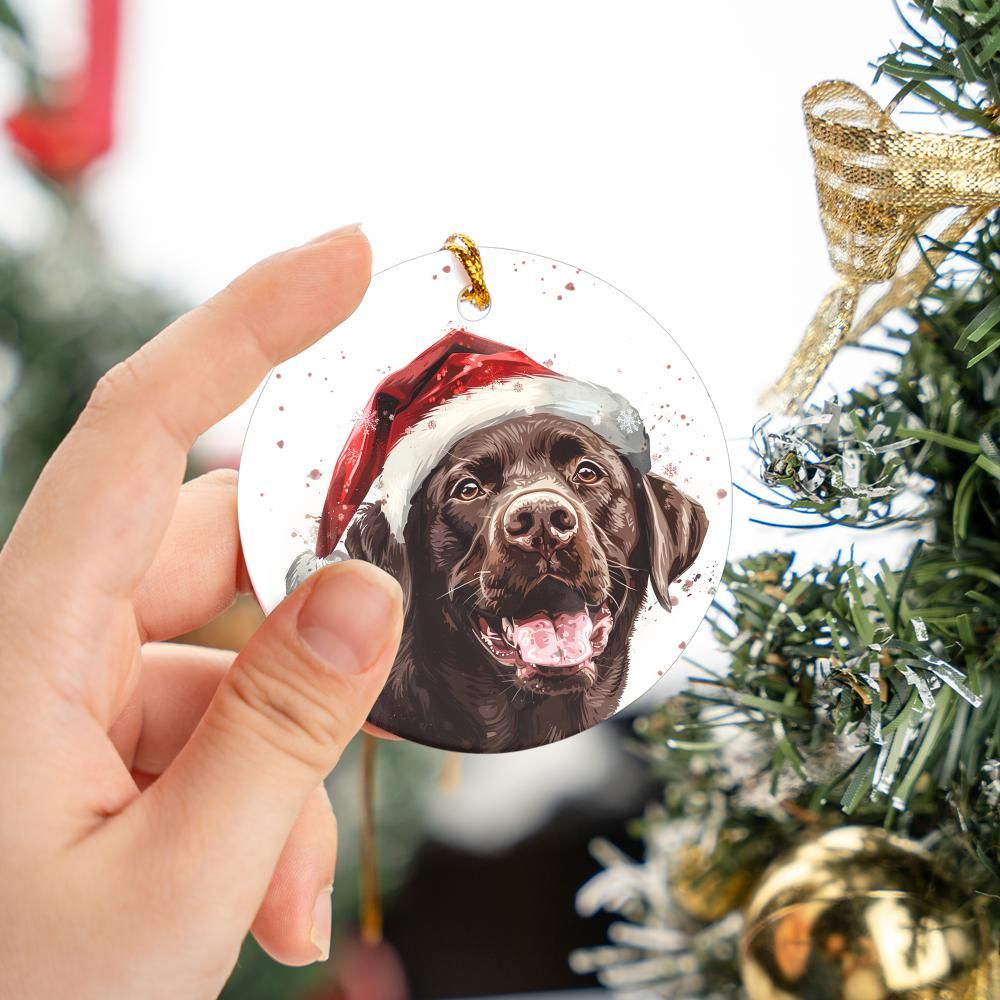 Labrador-1 Christmas Ornament